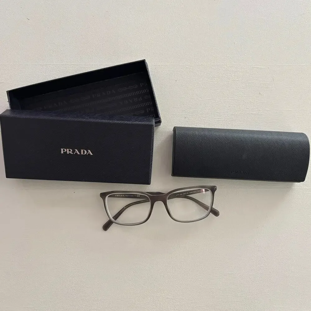 PRADA VPR 13X 55 18 548-101 145 Eyeglass Frames Eyeglasses Olive Havana